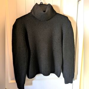 Topshop Black Turtleneck Sweater